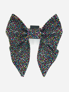 Birthday Black Dots Sailor Bow